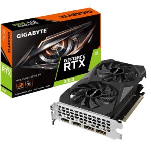 Gigabyte NVIDIA GeForce RTX 3050 WINDFORCE OC V2 6G Graphics Card