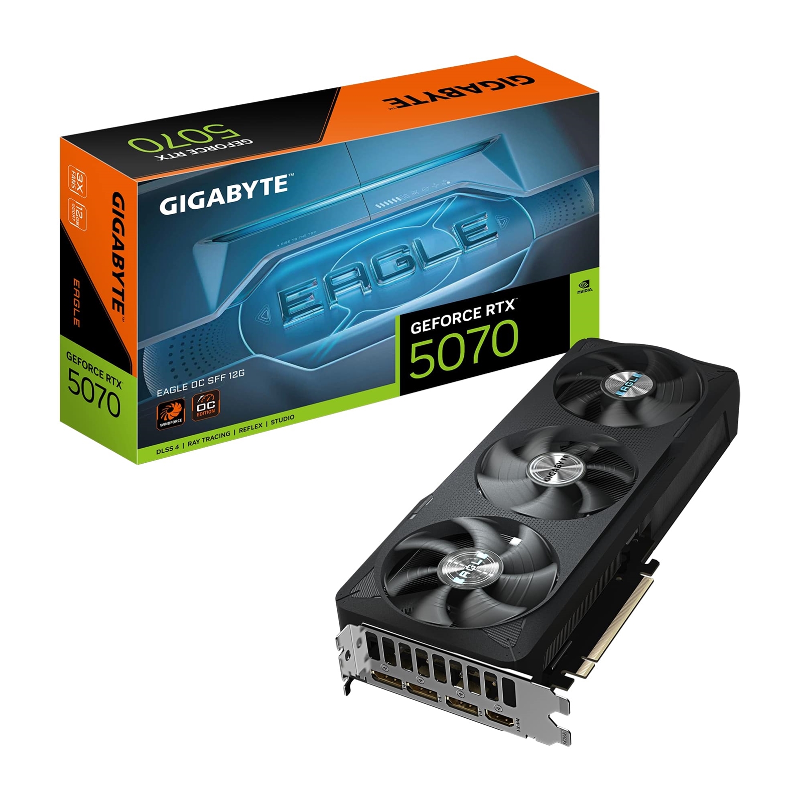 Gigabyte NVIDIA GeForce RTX 5070 EAGLE OC SFF 12G Graphics Card