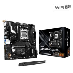 ASRock B850M Riptide WiFi PHANTOM GAMING AMD AM5 Socket Motherboard