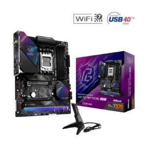 ASRock X870 RIPTIDE WIFI PHANTOM GAMING AMD AM5 Socket Motherboard