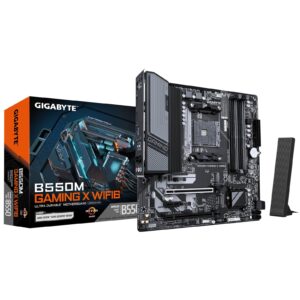 product image mbgig-b550gxw6-hg.jpg Gigabyte B550M GAMING X WIFI6 AMD AM4 Socket Motherboard