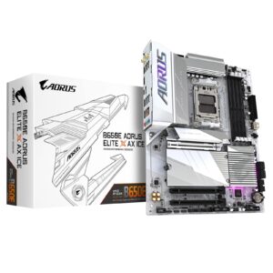 product image mbgig-b650eaeaxi-hg.jpg Gigabyte B650E AORUS ELITE X AX ICE AMD AM5 Socket Motherboard