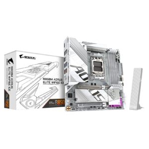Gigabyte B850M AORUS ELITE WIFI6E ICE AMD AM5 Socket Motherboard