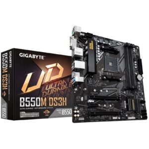 product image mbgig-gab55mdsh-hg.jpg Gigabyte B550M DS3H Ultra Durable AMD AM4 Socket Motherboard