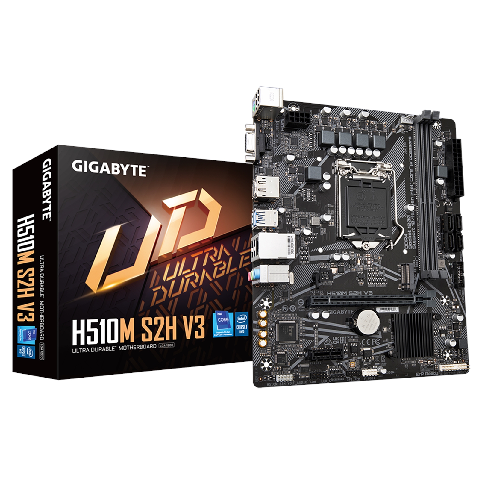 Gigabyte H510M S2H V3 Ultra Durable Intel 1200 Socket Motherboard