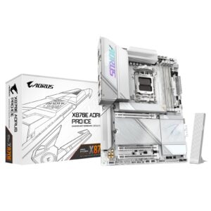 product image mbgig-x870eapi-hg.jpg Gigabyte X870E AORUS PRO ICE AMD AM5 Socket Motherboard