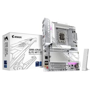 product image mbgig-z890aew7i-hg.jpg Gigabyte Z890 AORUS ELITE WIFI7 ICE Intel 1851 Socket Motherboard