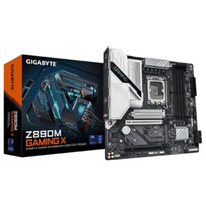 product image mbgig-z890mgx-hg.jpg Gigabyte Z890M GAMING X Intel 1851 Socket Motherboard
